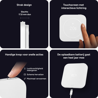 tado° Pro Starter Kit - Wired Smart Thermostat X (2nd gen)